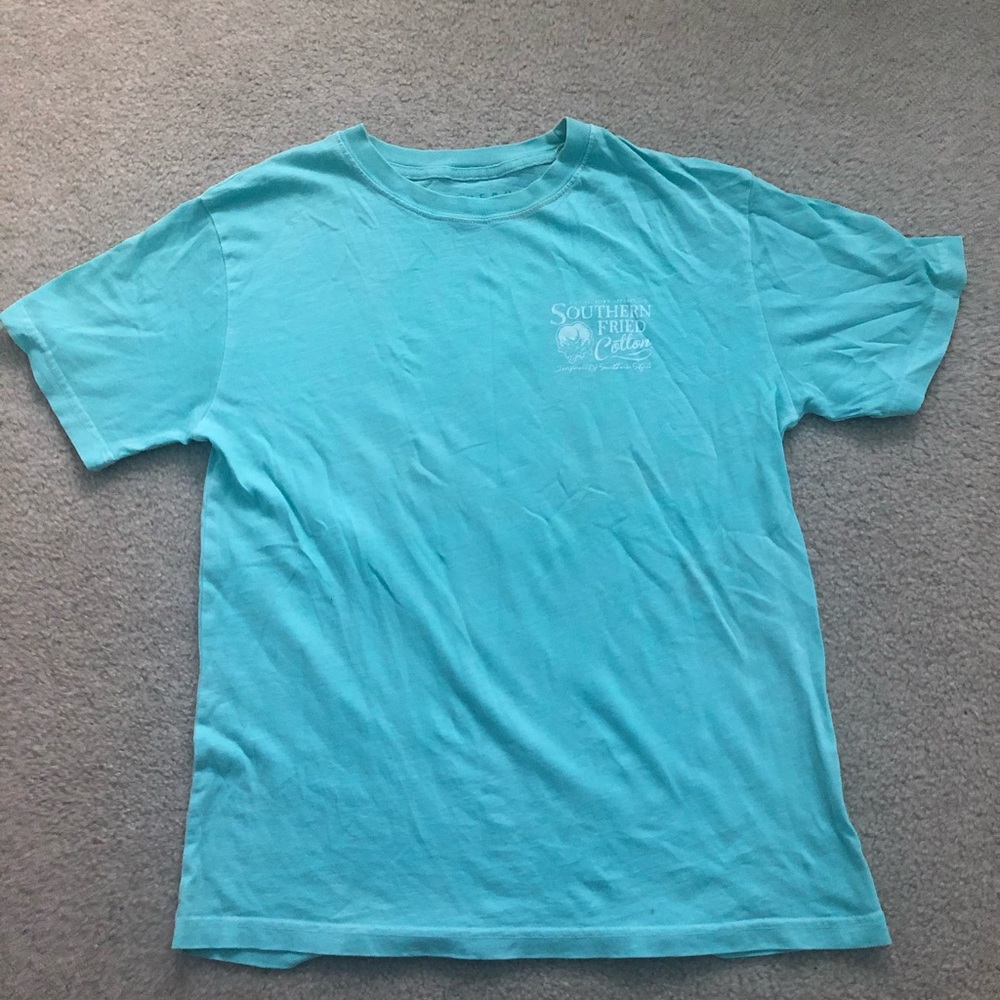 Light Blue Southern Fried Cotton Shirt
